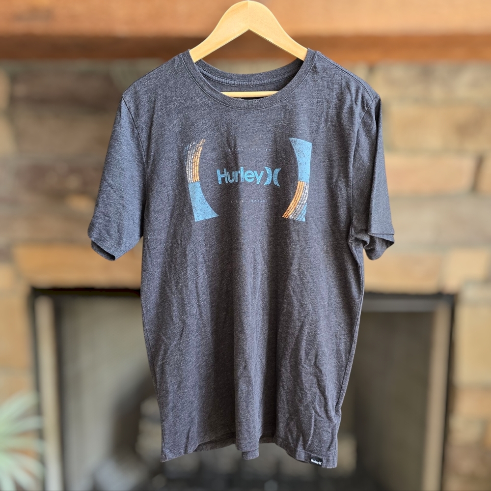 Hurley Men's Gray Everyday Washed Tee | Large